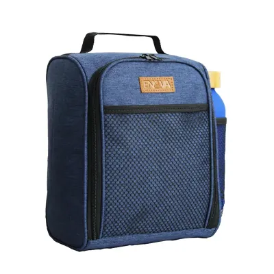 Bolsa lancheira térmica azul personalizada - 1739634