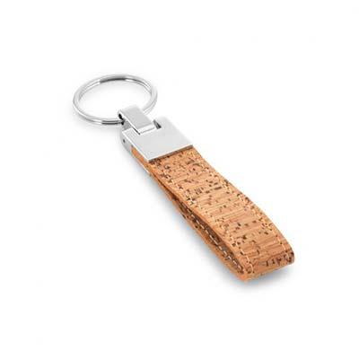 CHAVEIRO EM CORTIÇA E METAL