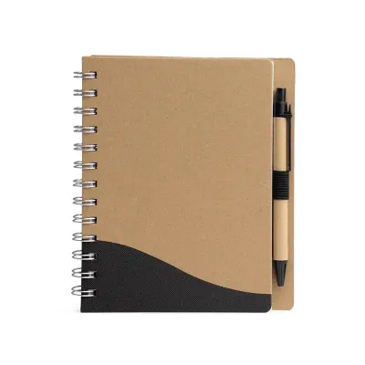 Kit caderno e caneta