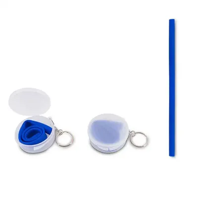 Canudo de Silicone com Estojo