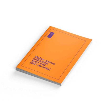 Caderneta - Capa Flexível laranja - 1302427