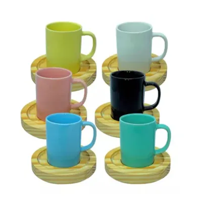 Xícaras de Café em várias cores