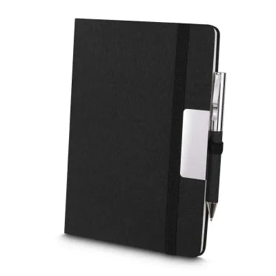 Kit Escritório Capa em RPET e Caneta Metalica