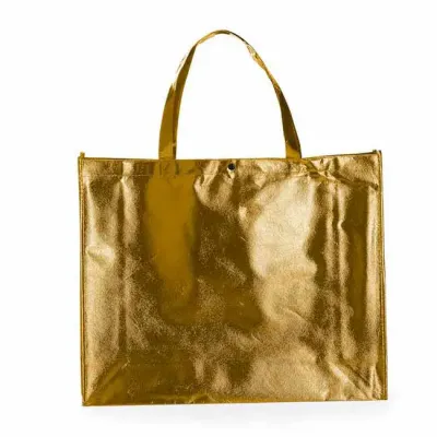 Sacola Metalizada Dourada - 1691518