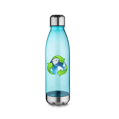 Squeeze Plástico Azul Personalizado