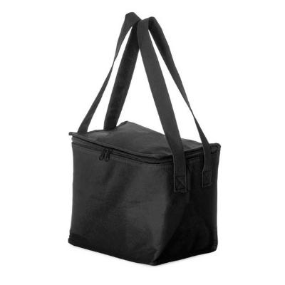 Bolsa térmica 8,5 litros em TNT - preta