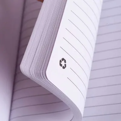 Caderno de anotações em couro reciclado  - 1533875