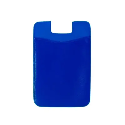 Adesivo Porta Cartão Azul de PVC para Celular - 1534631