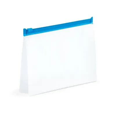 Bolsa de higiene pessoal com detalhe azul - 1769555