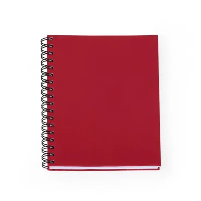 Caderno emborrachado vermelho - 1782006