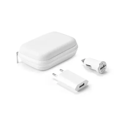 Kit de adaptadores USB branco - 1770404