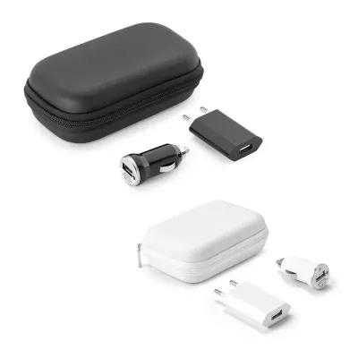 Kit de adaptadores USB - preto e branco - 1770402