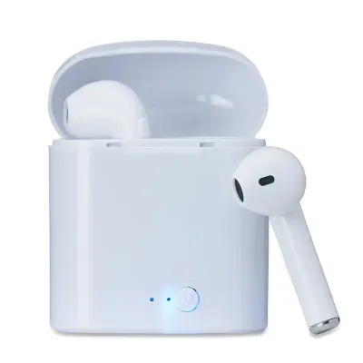Fone de Ouvido Branco Bluetooth com Case Carregador - 1770321