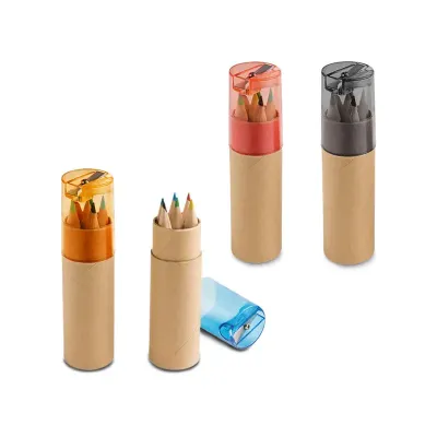 6 mini lápis de cor - 1781390