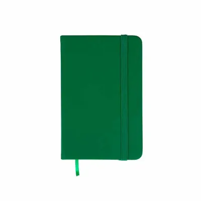 Caderneta emborrachada com marcador de página verde - 1530804