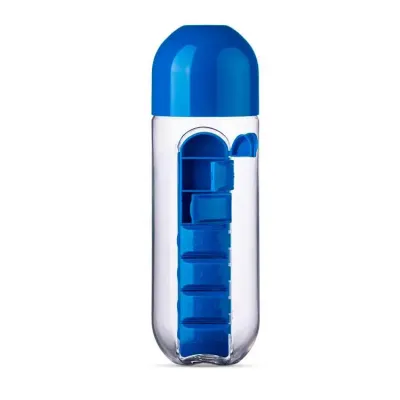 Squeeze Plástico 700ml Porta Comprimido Azul - 1532656