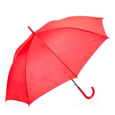 Guarda-chuva em nylon com abertura automática - vermelho - 1521771