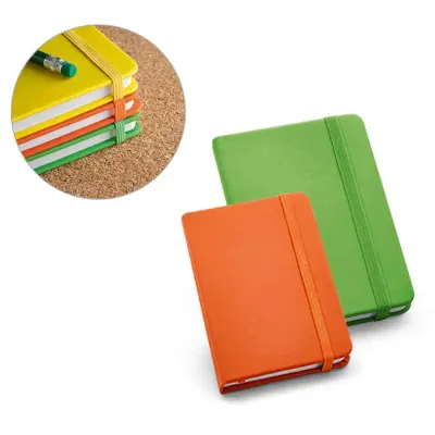 Caderno cartão - laranja e verde - 1533094