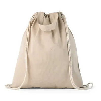 Sacola tipo mochila com algodão reciclado - 1717096