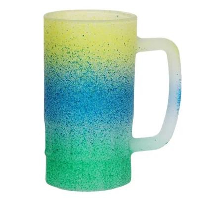 Kit 2 Canecas de Chopp Para Sublimacao Splash Brasil 550ml 1