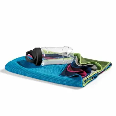 Kit garrafa com toalha refrescante - 1902415