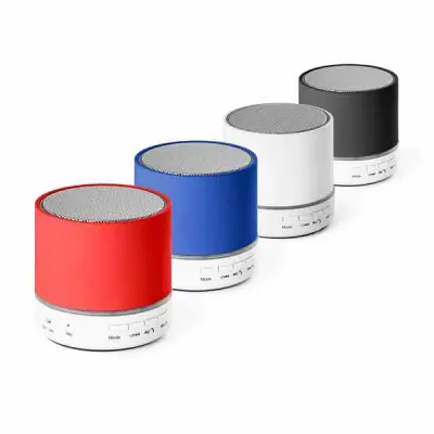 Caixa de som com microfone em várias cores - 1678007