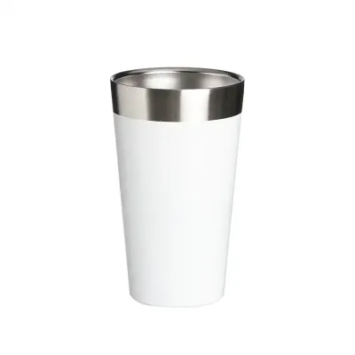 Copo Térmico de Inox 473ml - branco - 1736137
