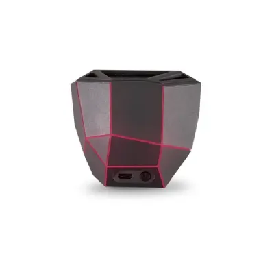 Caixa de Som Bluetooth com iluminação vermelha - 1694292