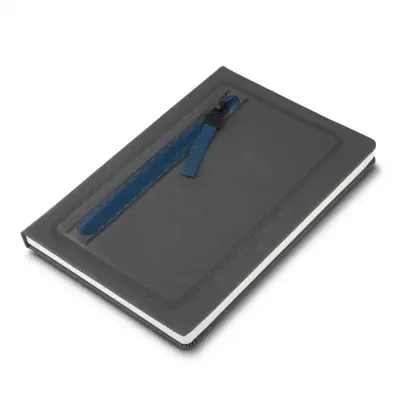 Caderno de anotações com porta objetos - 1669573