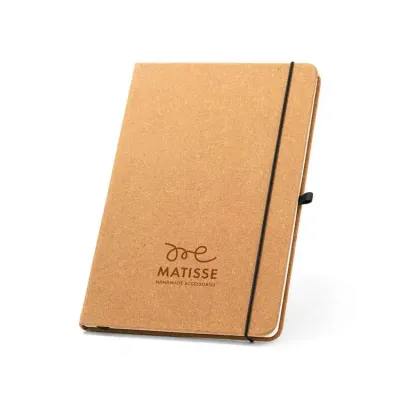 Caderno A5 em couro reciclado personalizado - 1669262