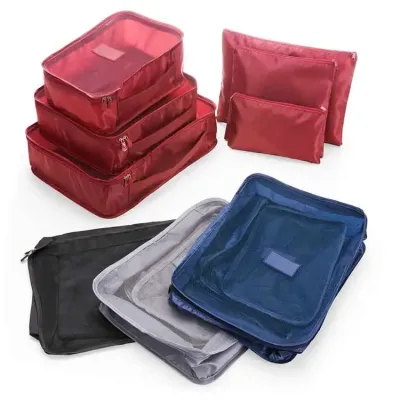 Kit Necessaires 6 Peças - cores