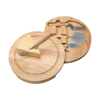 Kit Queijo  circular 5 peças