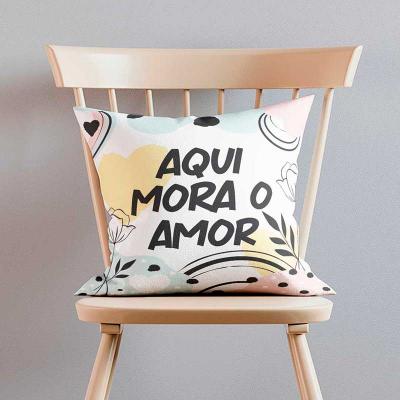 Almofada - Aqui Mora O Amor - 1692988