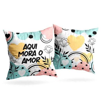 Almofada - Aqui Mora O Amor - 1692987
