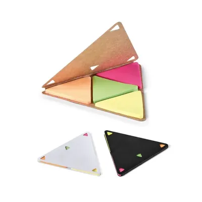 Caderno adesivos triangulares personalizado - 1