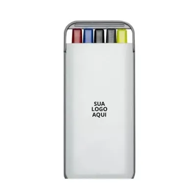 Kit caneta com estojo personalizado