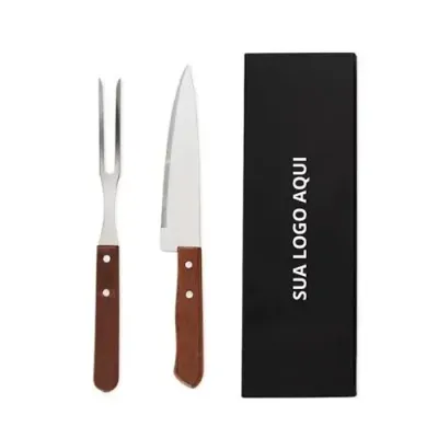 Kit churrasco em estojo personalizado