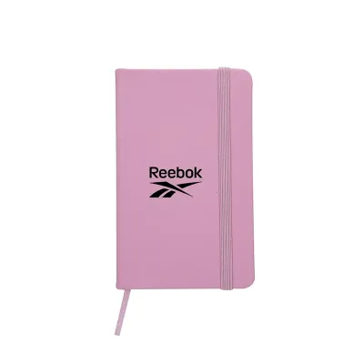 Caderneta de material sintético rosa - 1696778