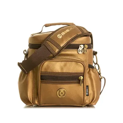 Bolsa Térmica Iron Bag Premium Ouro Velho P de frente - 1698725