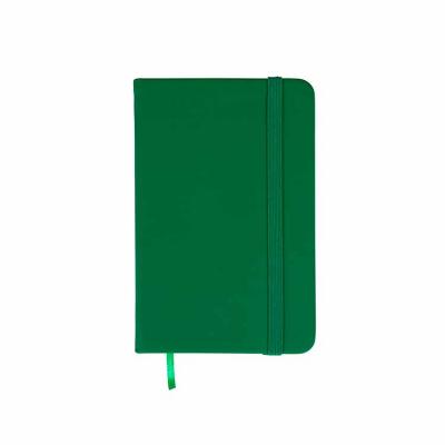 Caderneta emborrachada com marcador de página verde - 1726537