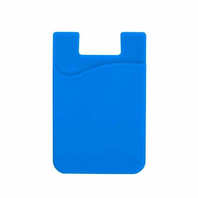 Adesivo Porta Cartão de Silicone para Celular Azul - 1726920