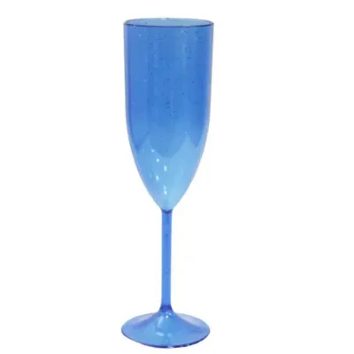 Taça azul com glitter - 1828677