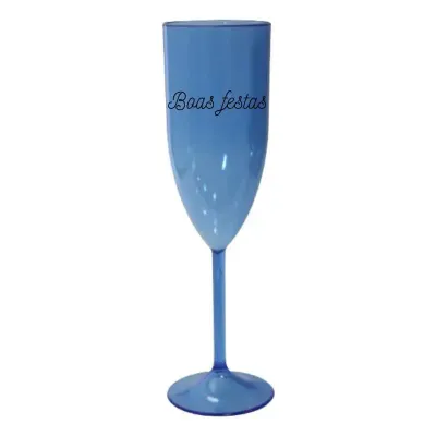 Taça azul neon - Boas festas - 1828674