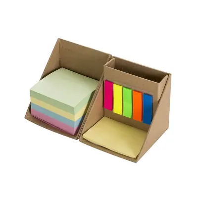 Bloco de anotações formato cubo com autoadesivos - 1974720