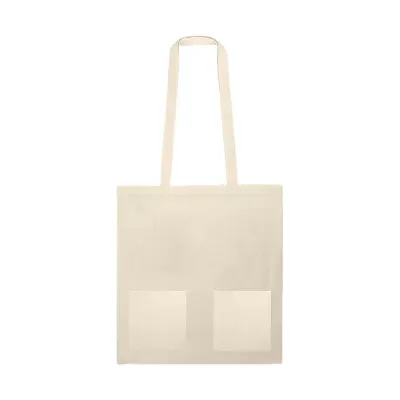 Ecobag simples com bolsos frontais - 1902419