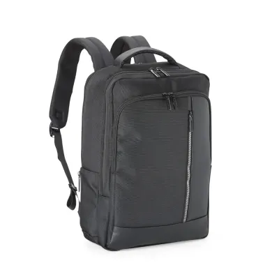 Mochila para notebook em Nylon 1680 plastificado resinado preto