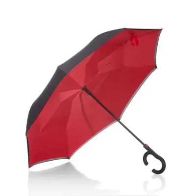 Guarda-chuva Invertido Vermelho