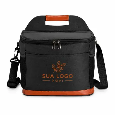 Bolsa térmica confeccionada em Oxford impermeável
