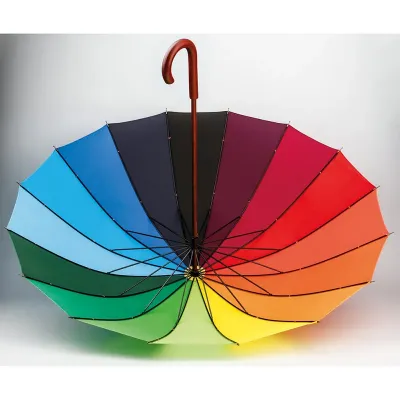 Guarda-chuva arco-íris em 190T pongee  - 1973832