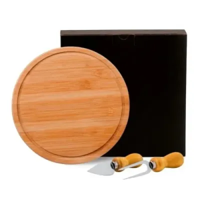 Conjunto para Queijo em Bambu/Madeira/Inox - 2202541